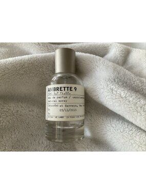 Le Labo Ambrette 9 Fragrance EMPTY Bottle 1.7 Oz 50 Ml Spray Bottle Only W/ Cap
